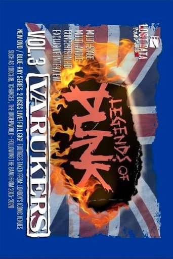 Movie poster for The Varukers - Legends of Punk Vol. 3 (2024)