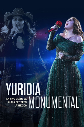 Movie poster for Yuridia: Monumental (2025)
