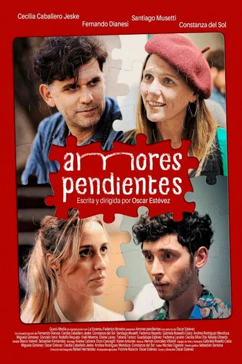 Movie poster for Amores pendientes (2023)