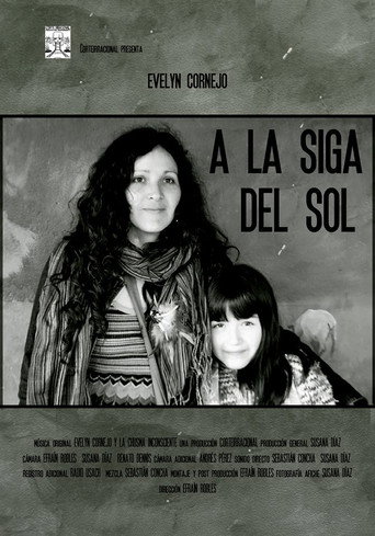 Movie poster for Evelyn Cornejo. A la siga del sol