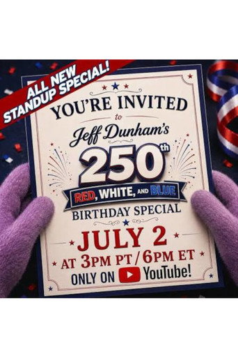 Movie poster for Jeff Dunham: 250th Red, White, and Blue Birthday Special (2026)