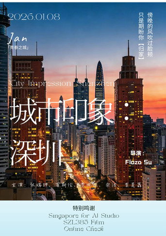 Movie poster for 城市印象：深圳 (2026)