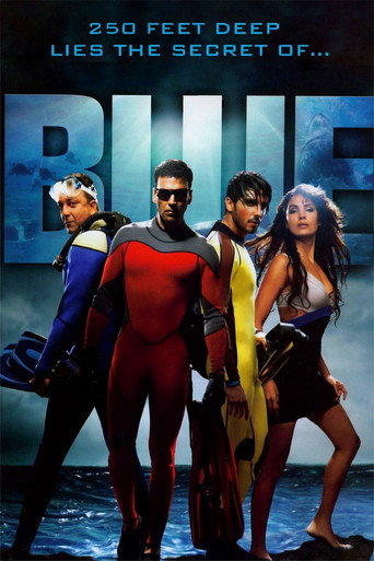 Movie poster for Blue (2009)