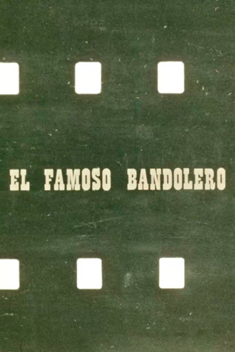 El famoso bandolero poster