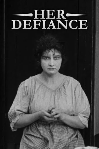 Movie poster for Her Defiance (1916)