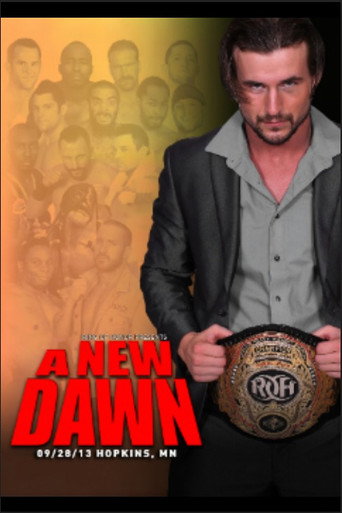 Movie poster for ROH A New Dawn (2013)