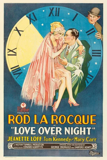 Movie poster for Love Over Night (1928)