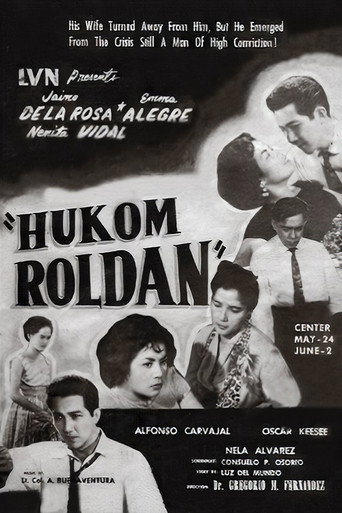 Movie poster for Hukom Roldan (1957)