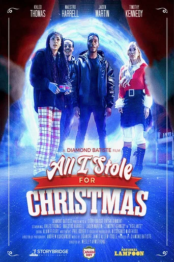 Movie poster for All I Stole for Christmas (2024)