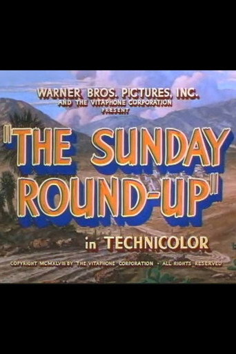 Movie poster for The Sunday Round-Up (1936)