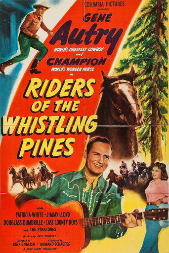 Riders of the Whistling Pines poster