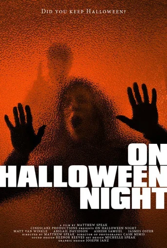Movie poster for On Halloween Night