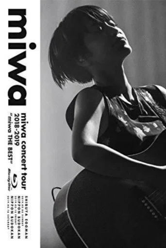 Movie poster for miwa concert tour 2018-2019 "miwa THE BEST" (2019)