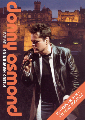 Movie poster for Donny Osmond: Live at Edinburgh Castle
