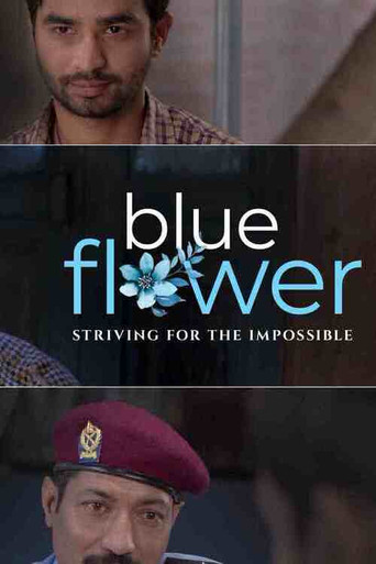 Movie poster for Blue Flower (2023)
