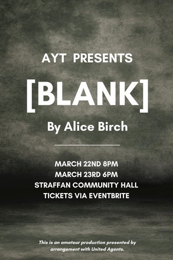 Movie poster for [BLANK] (2025)