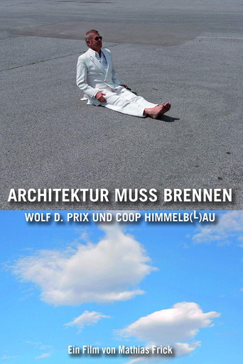 Movie poster for Architecture Must Blaze (2017)