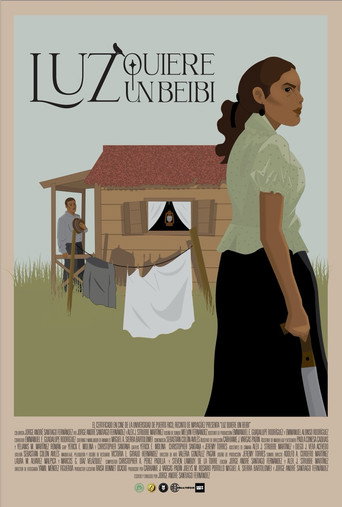 Movie poster for LUZ WANTS A BEIBI (2025)
