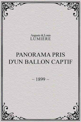 Movie poster for Panorama Taken from a Tethered Balloon (1898)