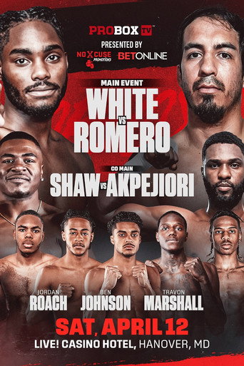 Movie poster for Jordan White vs. Jose Matias Romero (2025)