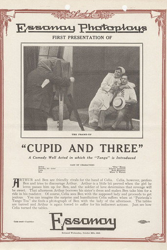 Movie poster for Cupid and Three (1913)