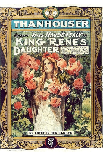 Movie poster for King Rene’s Daughter (1913)