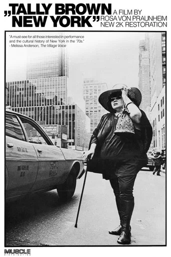 Movie poster for Tally Brown, New York (1979)