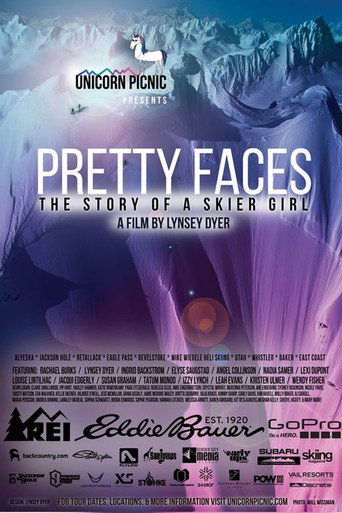 Movie poster for Pretty Faces: The Story of a Skier Girl (2014)