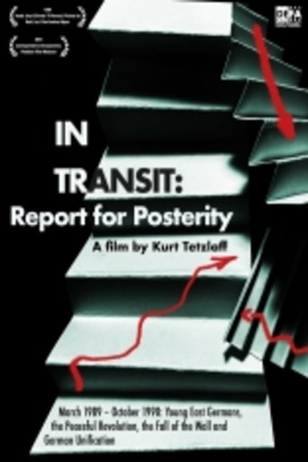 Movie poster for In Transit: Report for Posterity (1990)