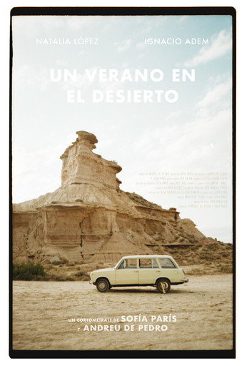 Movie poster for A Summer in the Desert (2022)