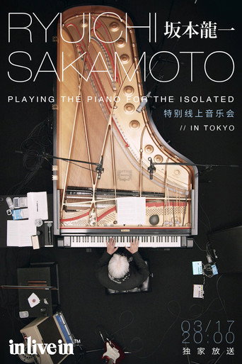 Movie poster for Ryuichi Sakamoto Playing the Piano for the Isolated (2020)