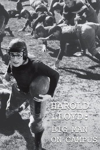 Movie poster for Harold Lloyd: Big Man on Campus (2014)