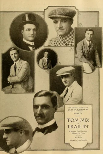 Movie poster for Trailin' (1921)
