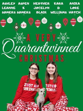 A Very Quarantwinned Christmas poster