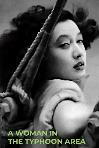 A Woman in the Typhoon Area poster