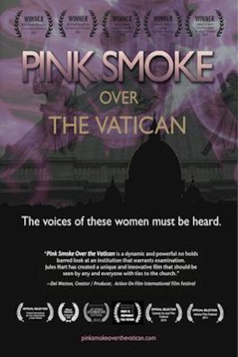 Movie poster for Pink Smoke Over the Vatican (2011)