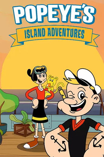 Series poster for Popeye's Island Adventures (2018)