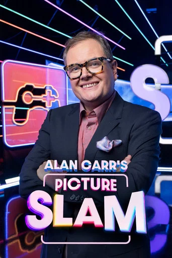Series poster for Alan Carr's Picture Slam (2023)