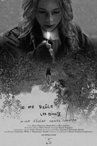 Je me brûle les doigts poster