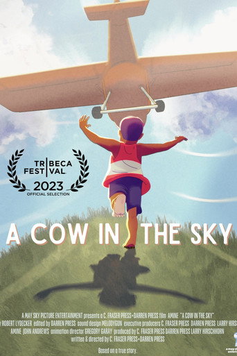Movie poster for A Cow in the Sky (2023)