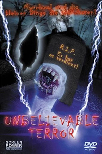 Movie poster for Unbelievable Terror (2005)