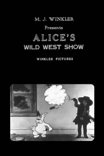 Movie poster for Alice's Wild West Show (1924)