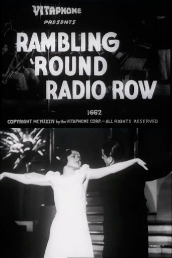 Movie poster for Rambling 'Round Radio Row #9 (1934)