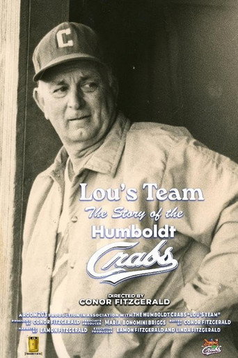 Movie poster for Lou's Team: The Story of the Humboldt Crabs (2026)