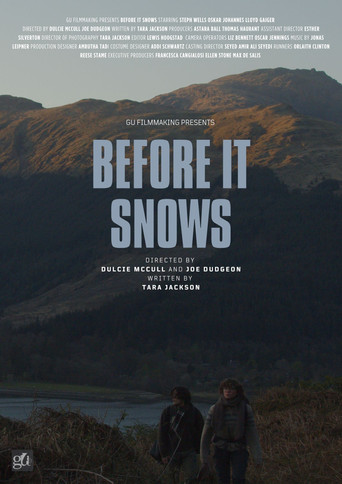 Movie poster for Before It Snows (2025)