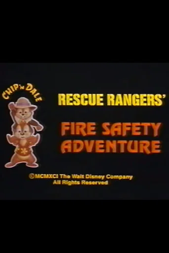 Movie poster for Rescue Rangers' Fire Safety Adventure (1991)
