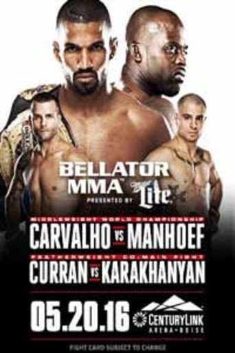 Movie poster for Bellator 155: Carvalho vs. Manhoef (2016)