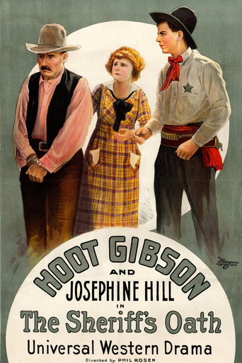 Movie poster for The Sheriff's Oath (1920)
