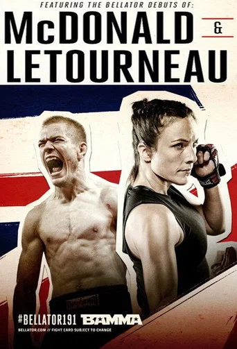 Movie poster for Bellator 191: McDonald vs. Ligier (2017)