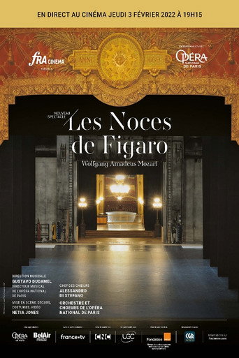 Movie poster for Les Noces de Figaro, Opéra Garnier de Paris (2022)